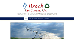 Desktop Screenshot of brockequipment.com